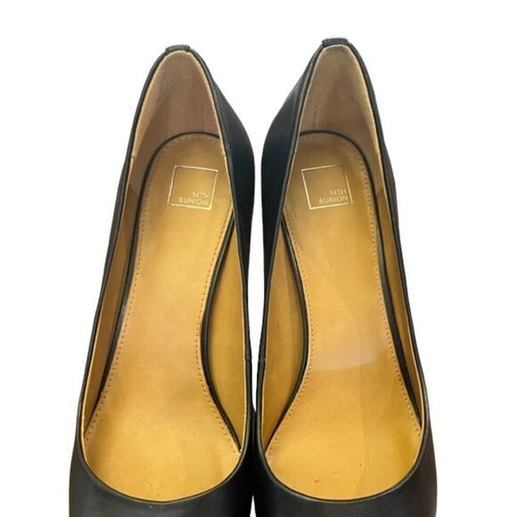 14th and Union Maty Black Heels Sleek and Simple Size 8.5 - Picture 4 of 10